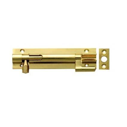 Polished Brass Cranked Door Bolt 152mm x 25mm Price Comparisons | Compare The Build