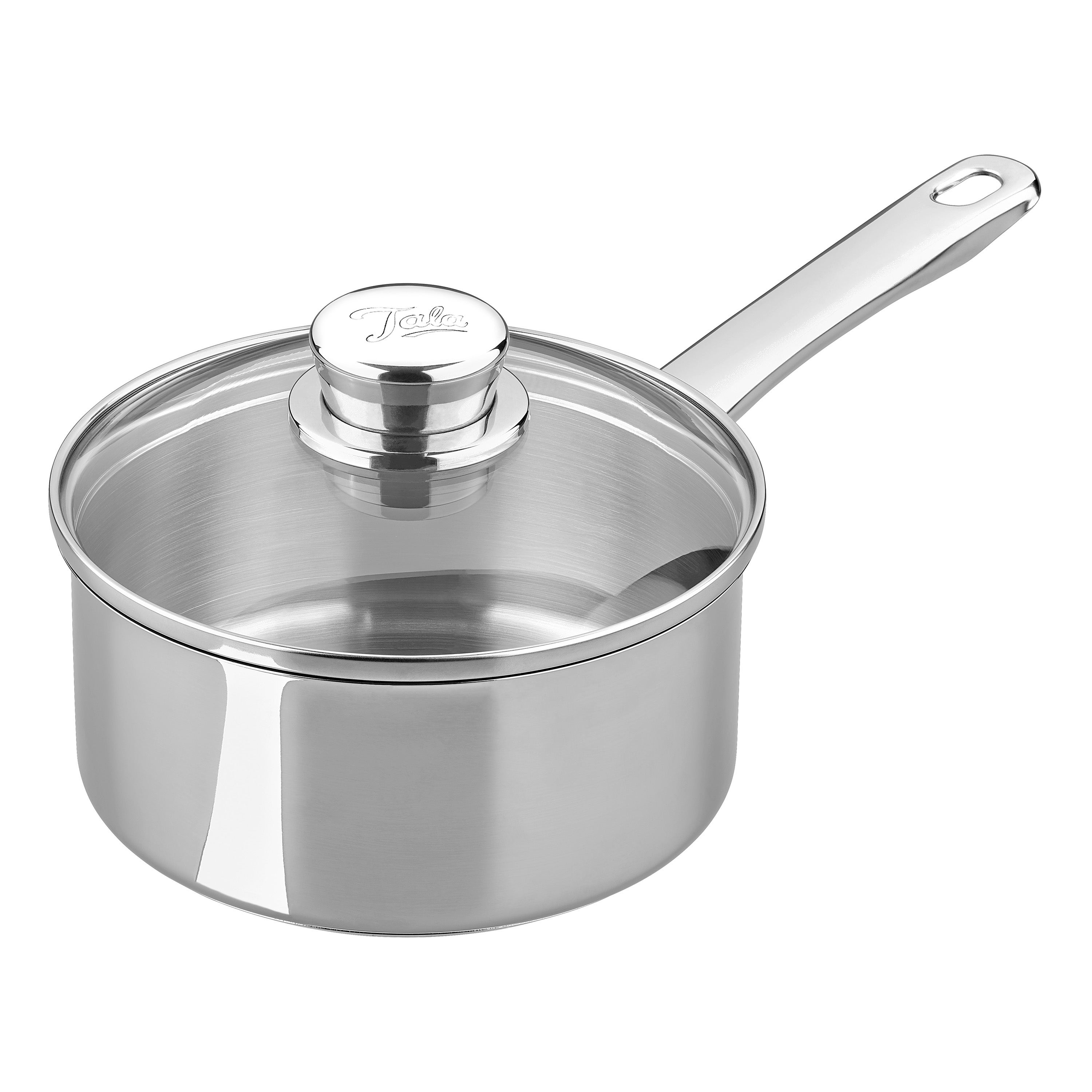 Tala Performance Classic 16cm Saucepan with Glass Lid Stainless Steel | Compare The Build