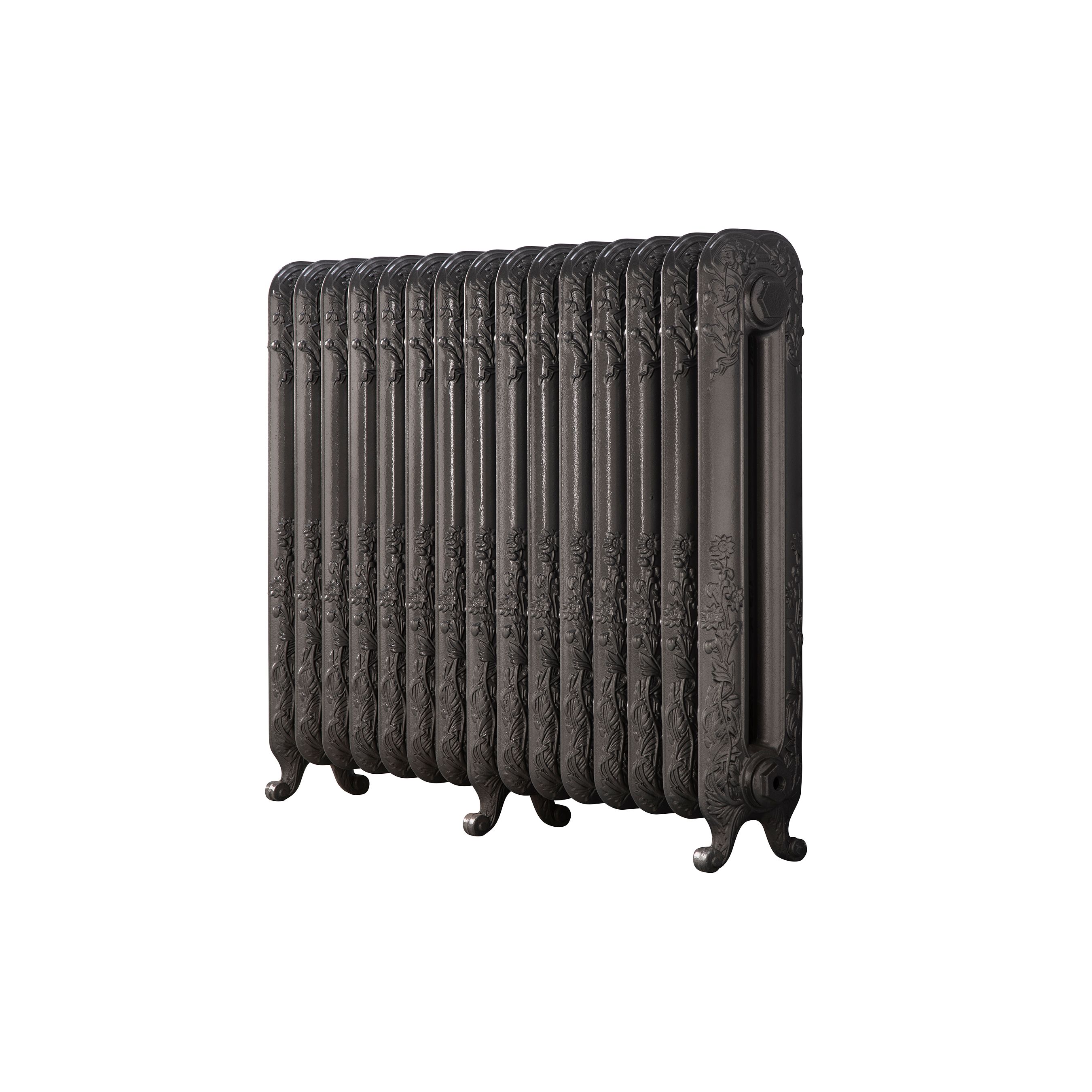 Arroll Daisy Cast Iron Grey 15 Column Radiator, (W)1009mm X (H)794mm Price Comparisons | Compare The Build