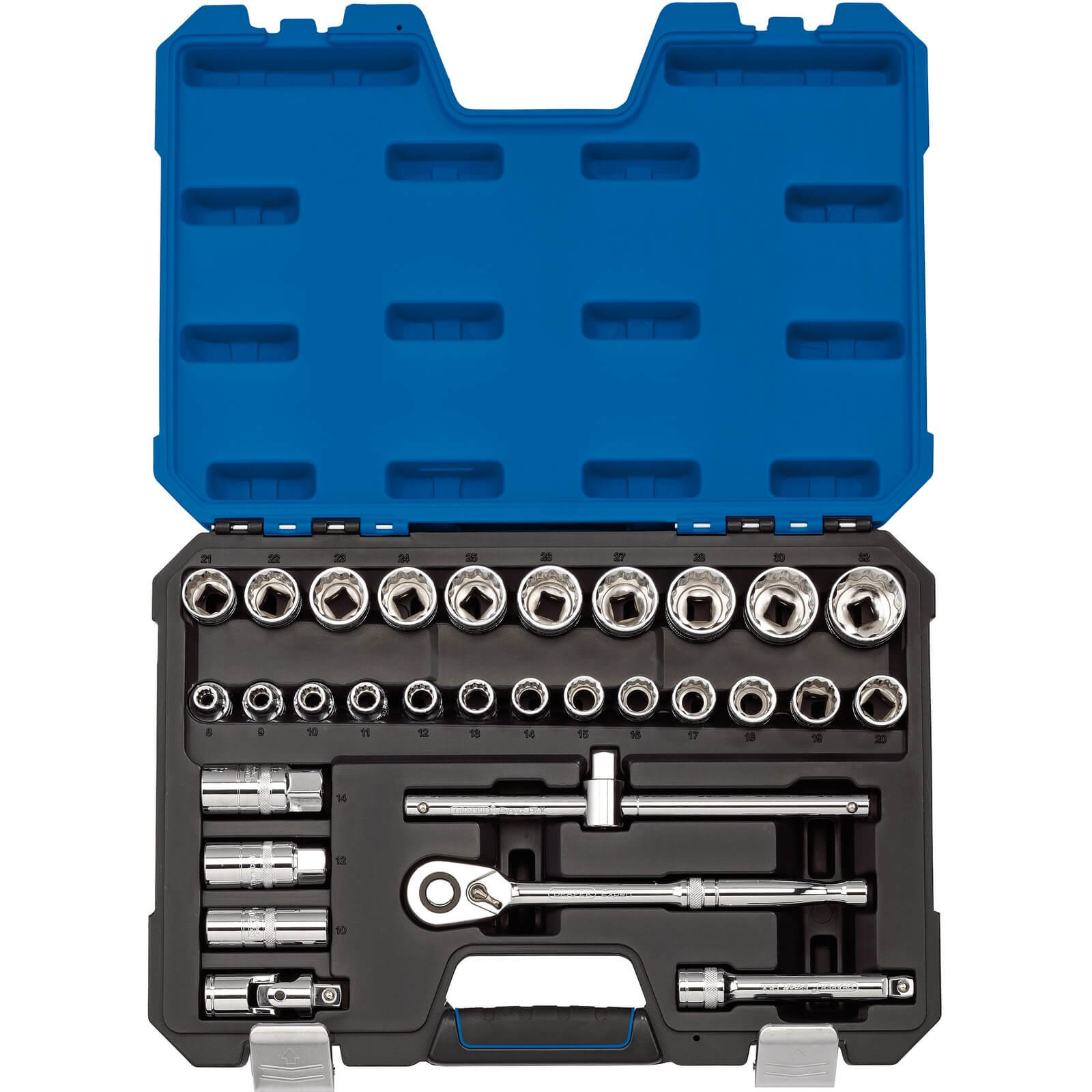 Draper 30 Piece 1/2" Drive Hex Socket Set Metric 1/2" Price Comparisons | Compare The Build