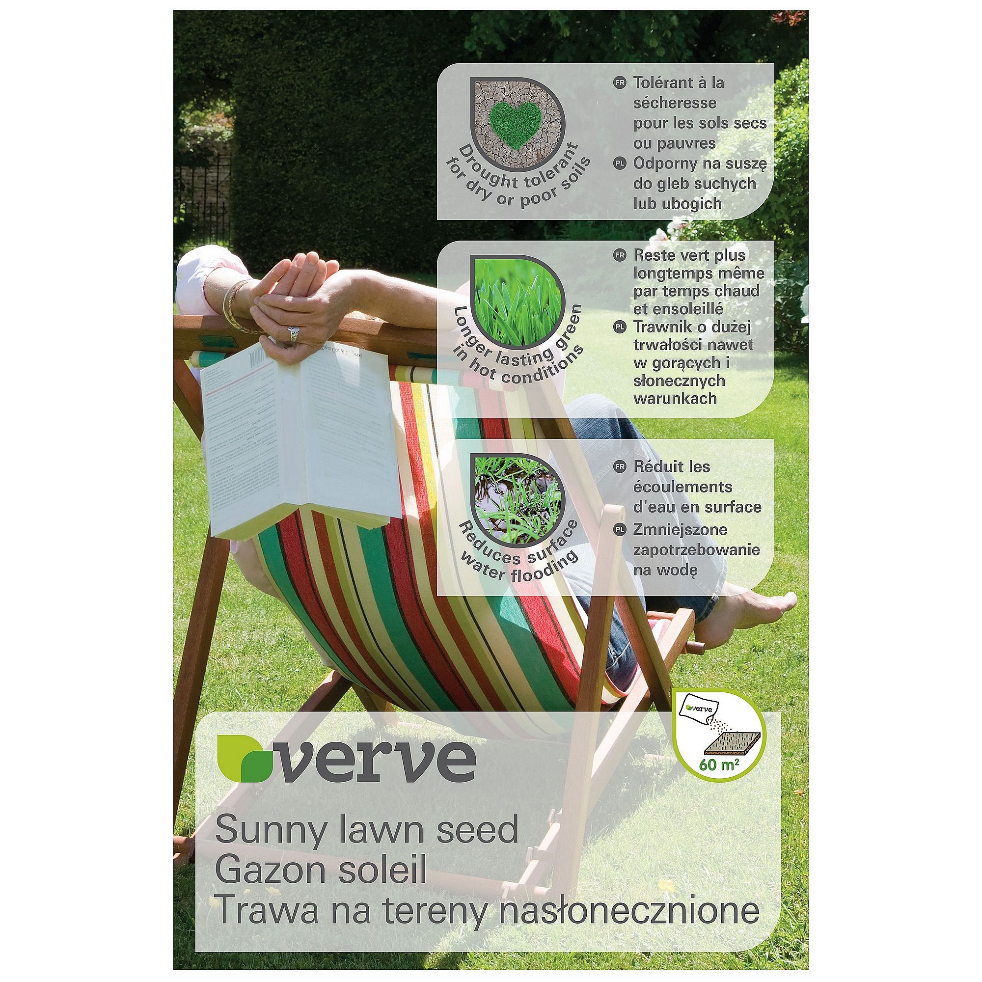 Verve Sunny Lawn Seed 60M² 1.5Kg Price Comparisons | Compare The Build