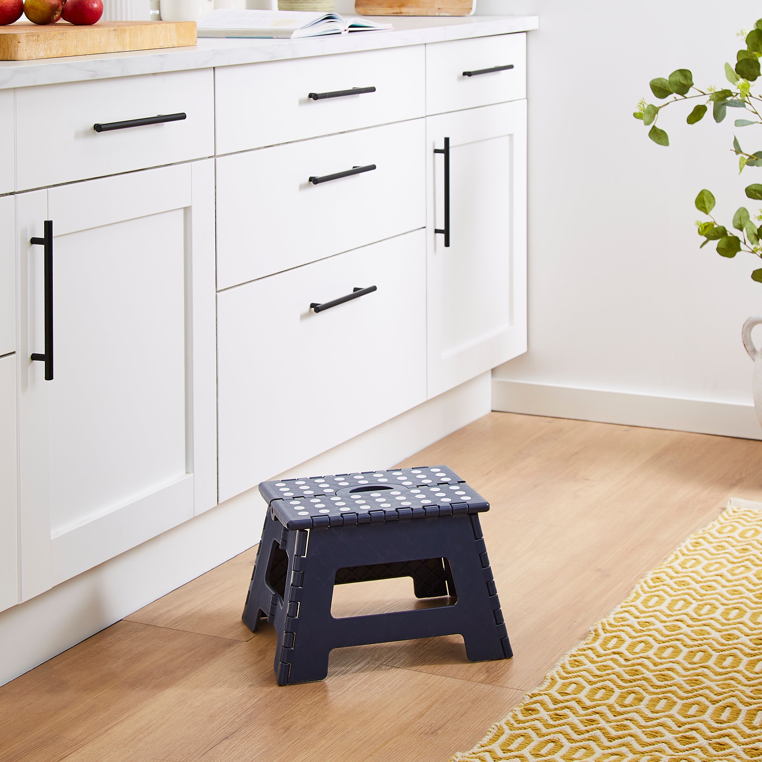 Small Navy Step Stool Navy (Blue) | Compare The Build