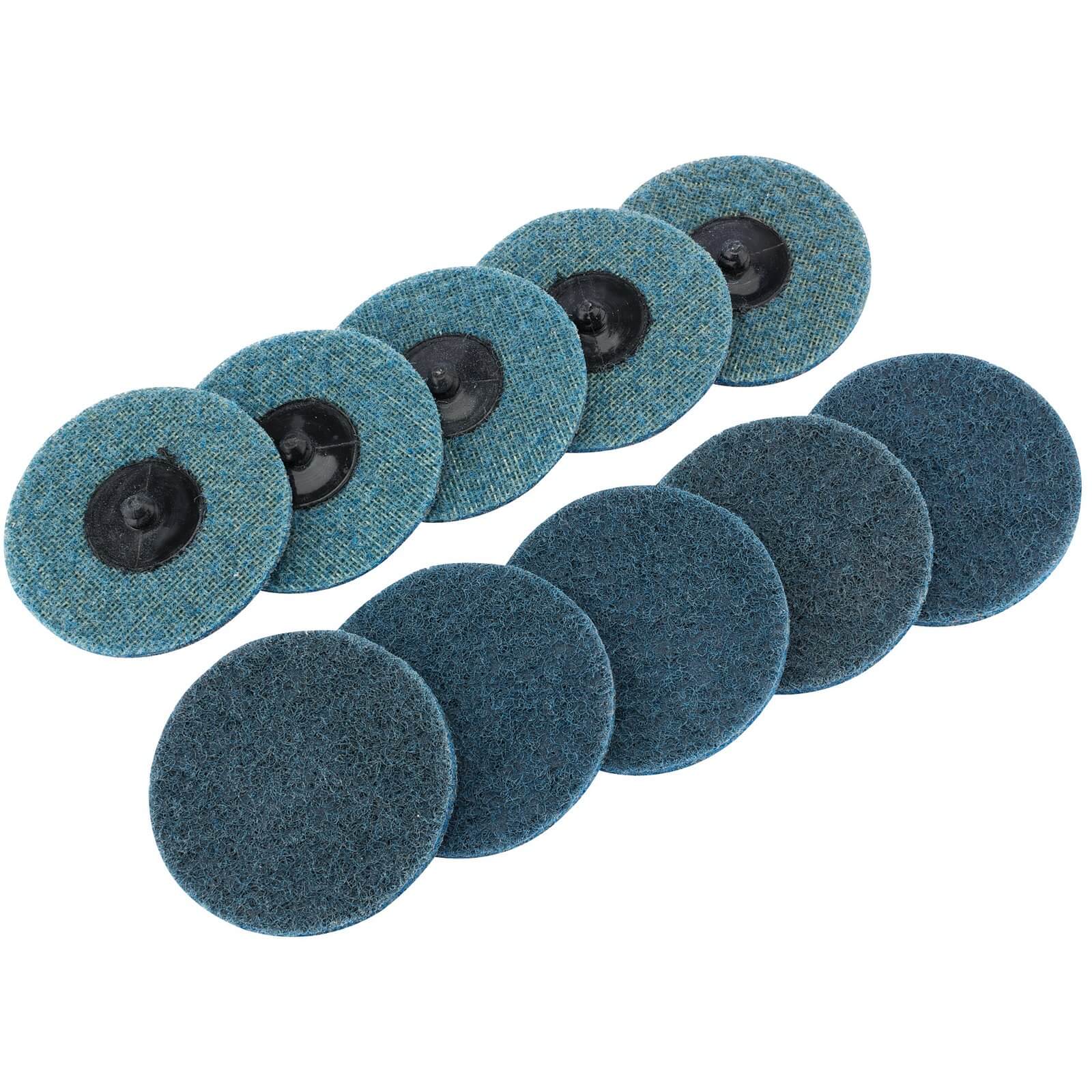 Draper Polycarbide Abrasive Pad Disc 75mm 75mm Fine Pack of 10 Price Comparisons | Compare The Build