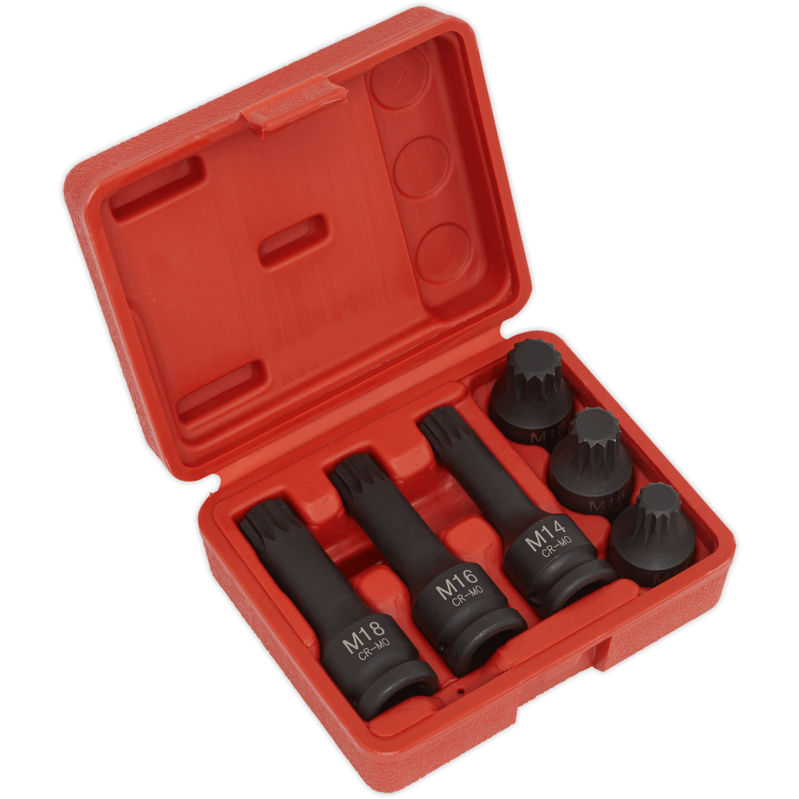 Sealey 6 Piece 1/2" Drive Impact Spline Socket Set 1/2" Price Comparisons | Compare The Build