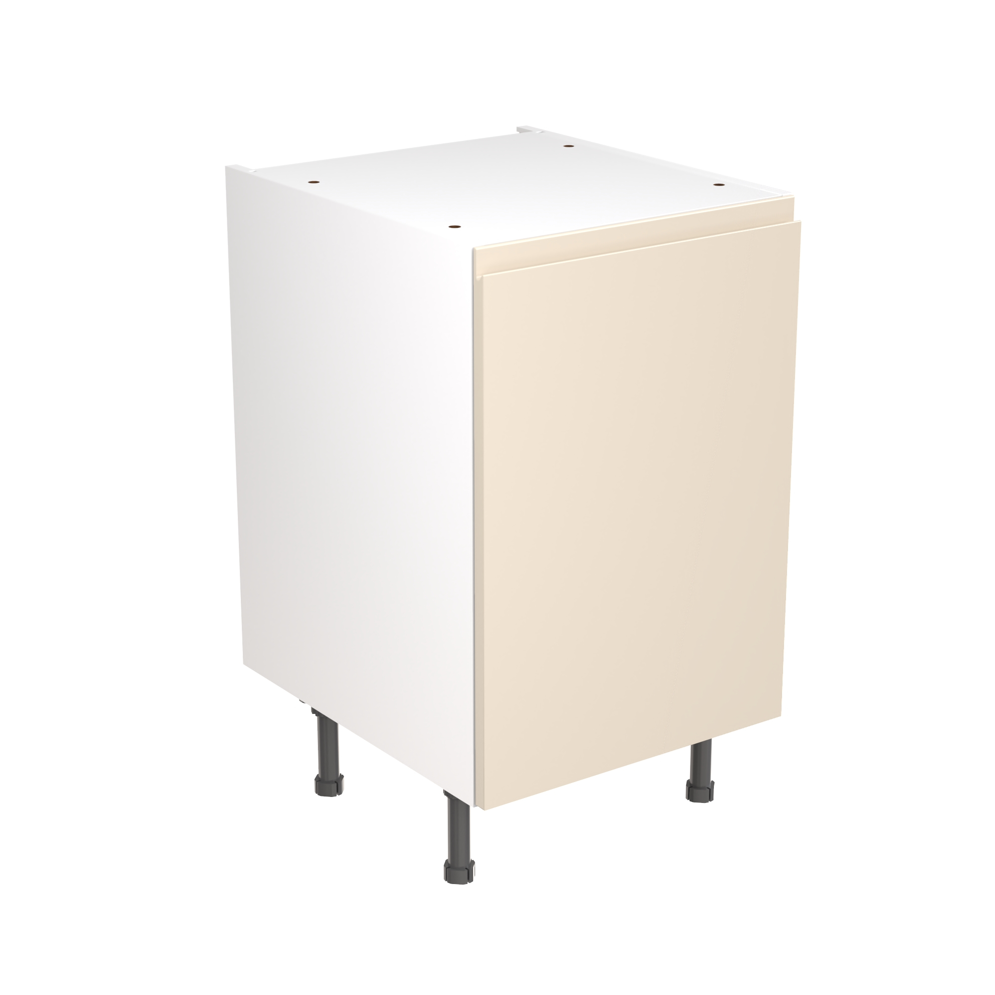 Flatpack Base Unit J-PULL Ultra Matt Cashmere 500mm Price Comparisons | Compare The Build