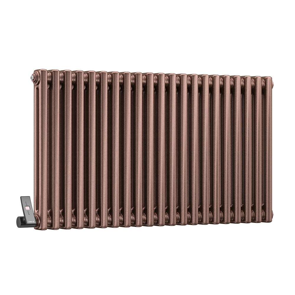 DQ Modus 2 Column Horizontal Radiator, Historic Copper, 600mm x 876mm (Electric) Price Comparisons | Compare The Build