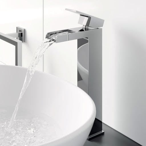 Architeckt Dakota High Rise Basin Mixer Waterfall Tap Price Comparisons | Compare The Build