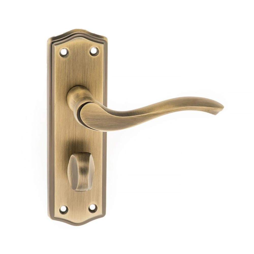 Atlantic Old English Warwick WC Lever on Backplate - Matt Antique Brass Atlantic UK OE178WCMAB Price Comparisons | Compare The Build