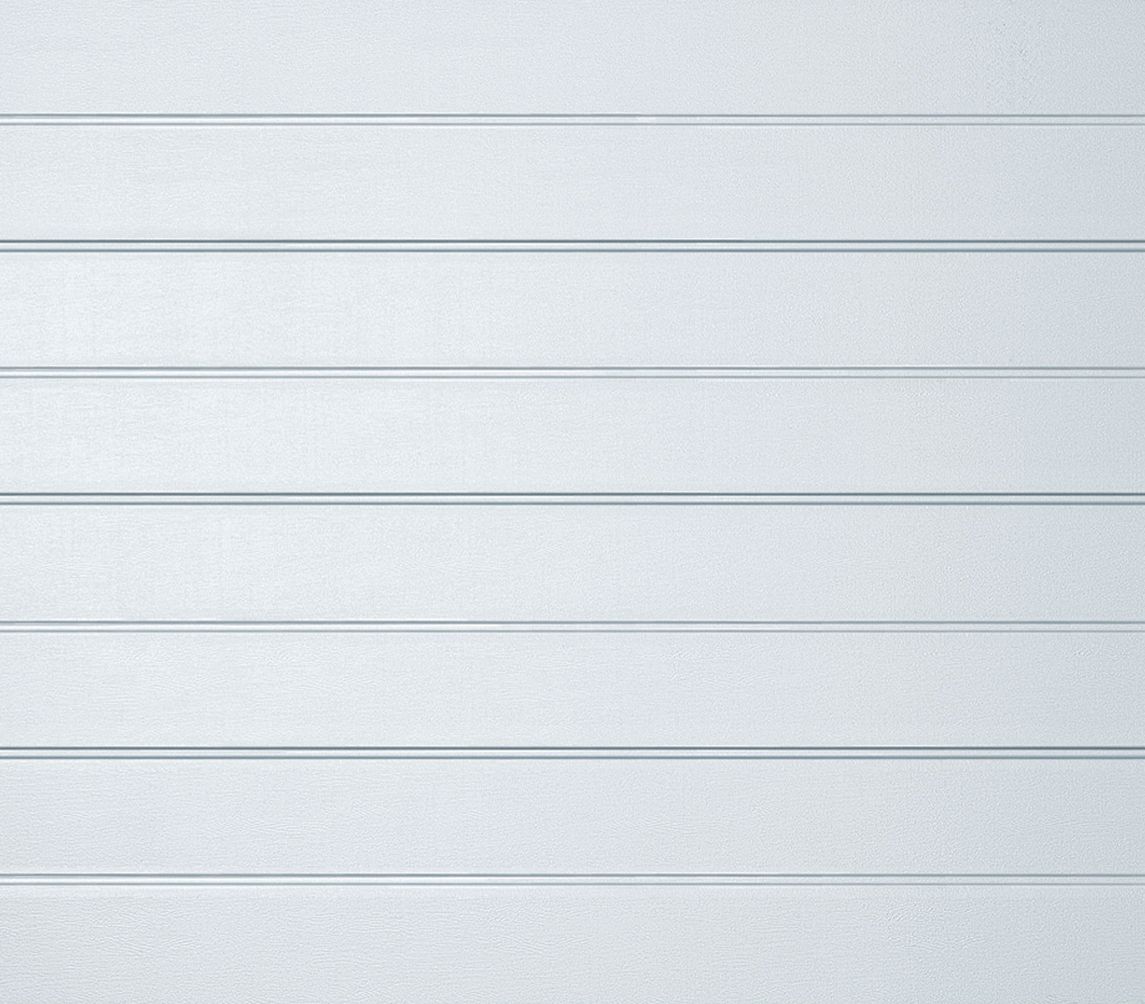 Ribbed Made To Measure Framed White Sectional Garage Door, (H)2438mm (W)3353mm Price Comparisons | Compare The Build