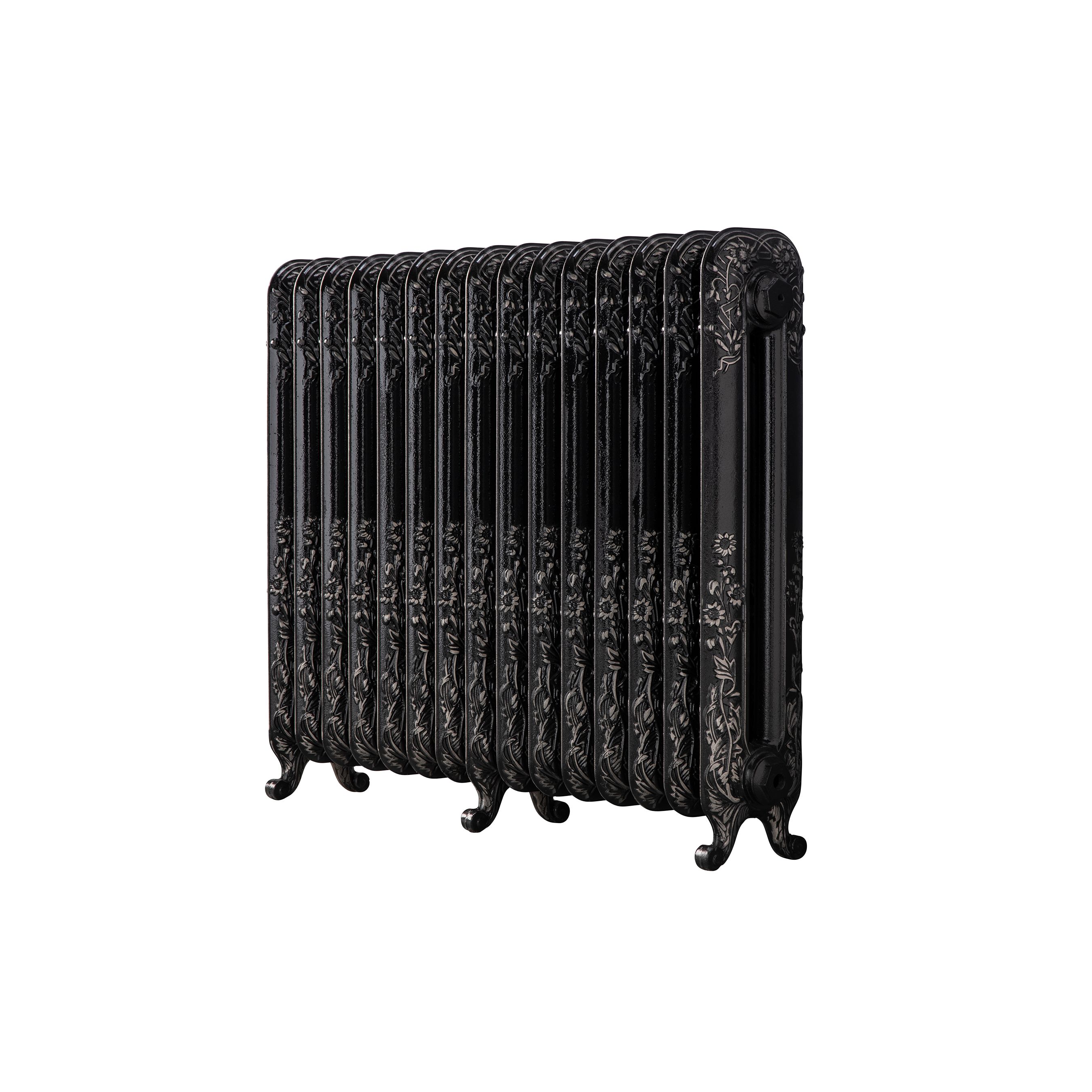 Arroll Daisy Cast Iron Silver 15 Column Radiator, (W)1009mm X (H)794mm Price Comparisons | Compare The Build