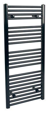 Reina Electric Black Towel Warmer (H)1100mm (W)500mm Price Comparisons | Compare The Build