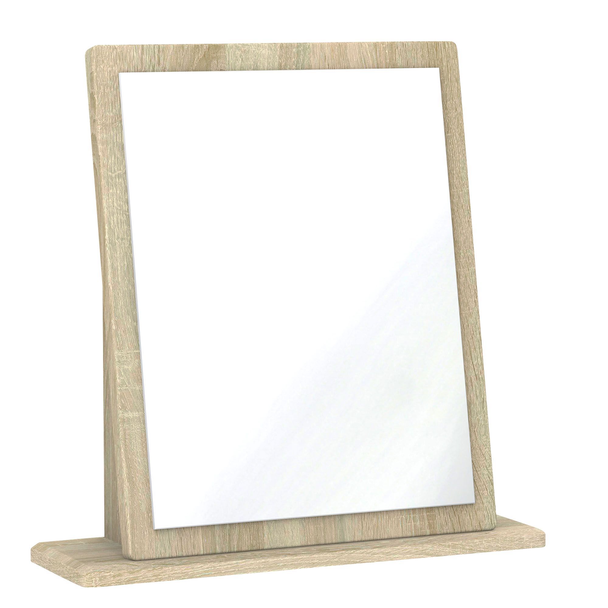 Swift Monte Carlo Cream Oak Effect Rectangular Framed Mirror (H)50Cm (W)48Cm Price Comparisons | Compare The Build
