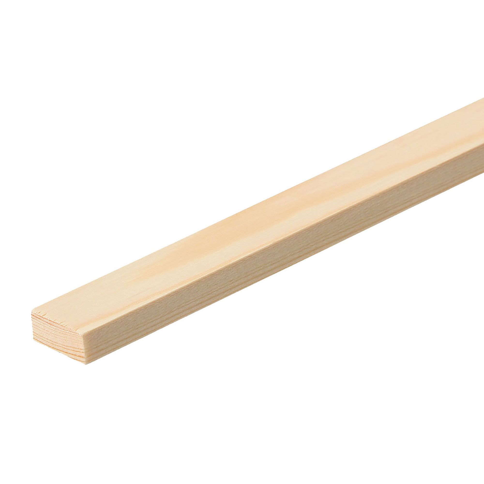 Smooth Square edge Pine Stripwood (L)2.4m (W)25mm (T)10.5mm Price Comparisons | Compare The Build