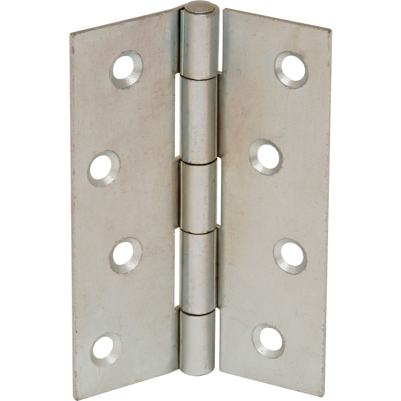 Perry Zinc Plated Butt Hinge 100mm (2 Pack) in Steel Price Comparisons | Compare The Build