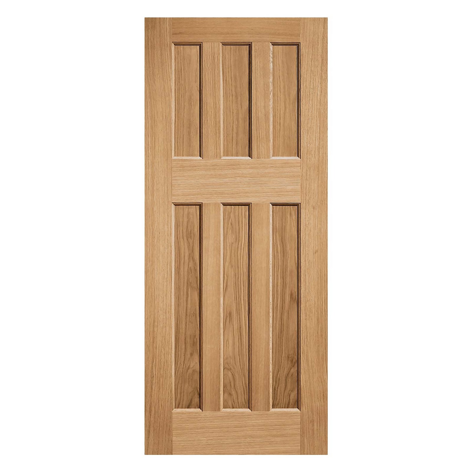 60's Style - Oak Internal Fire Door - 1981 x 762 x 44mm Price Comparisons | Compare The Build