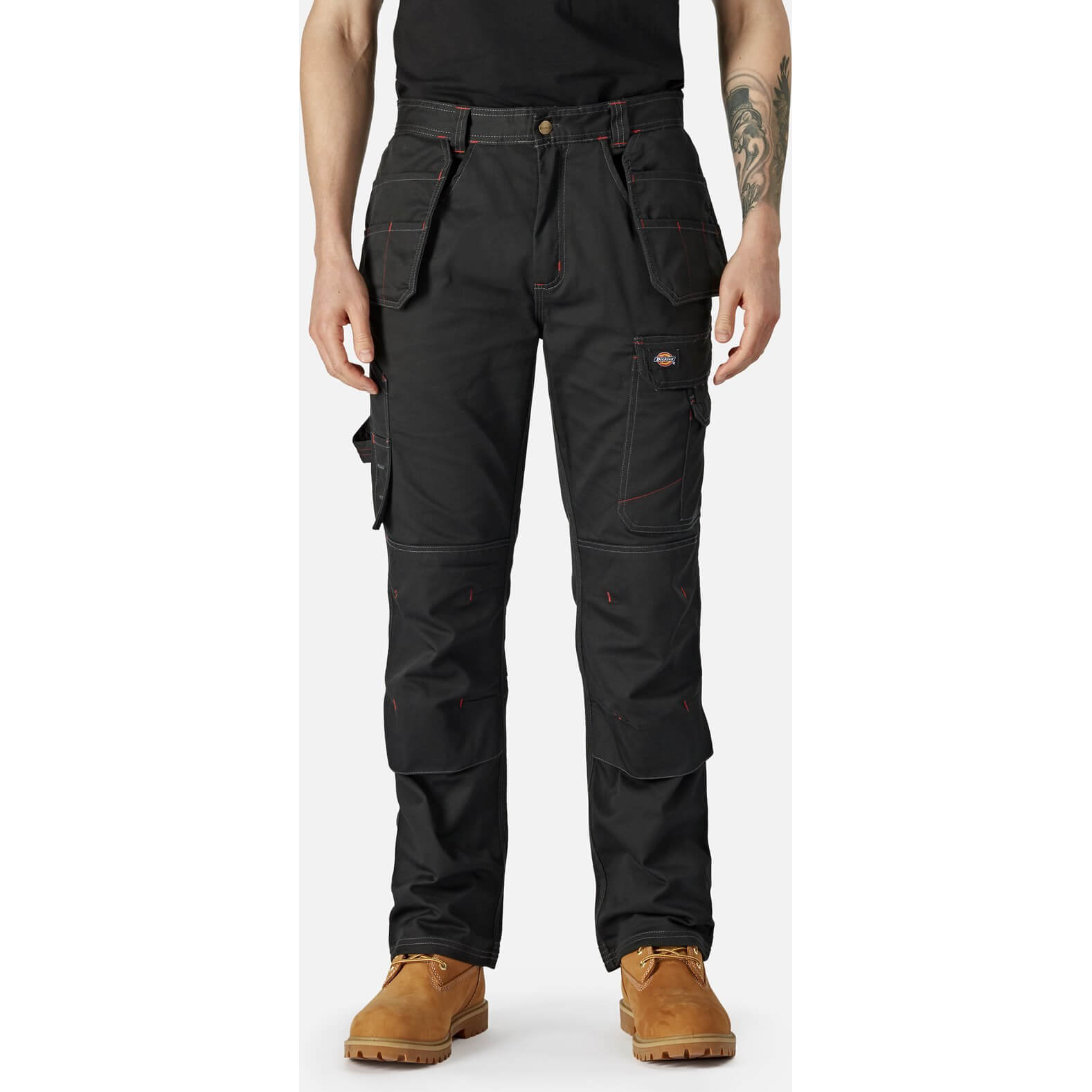 Dickies Redhawk Pro Trousers Black 32" 30" Price Comparisons | Compare The Build