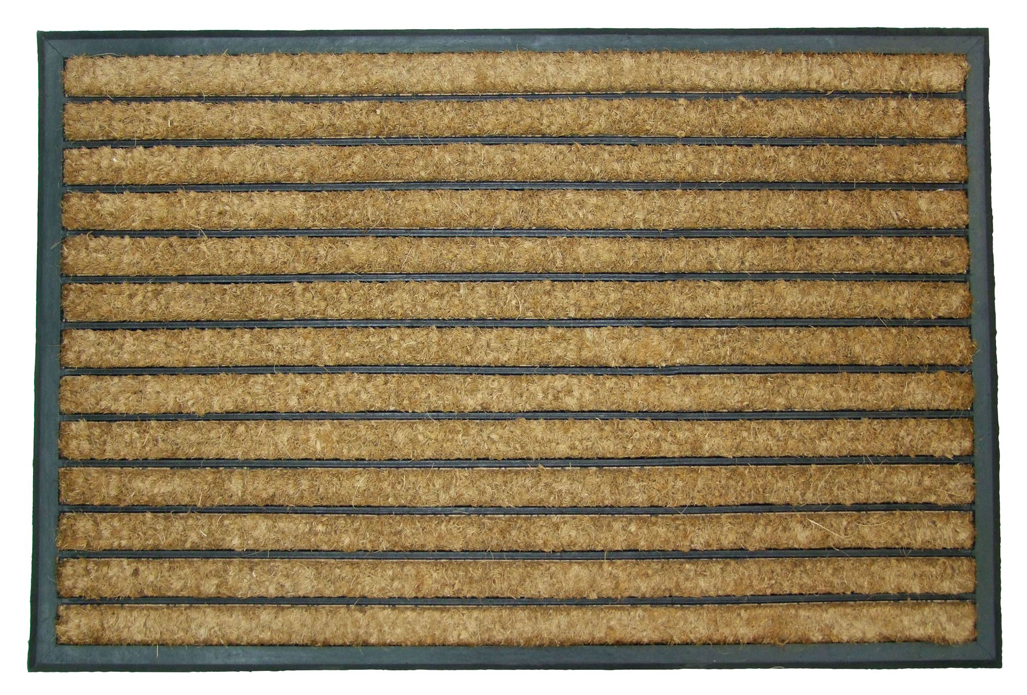 Diall Dominator Maxi Black & Natural Door Mat, 90Cm X 60Cm Price Comparisons | Compare The Build