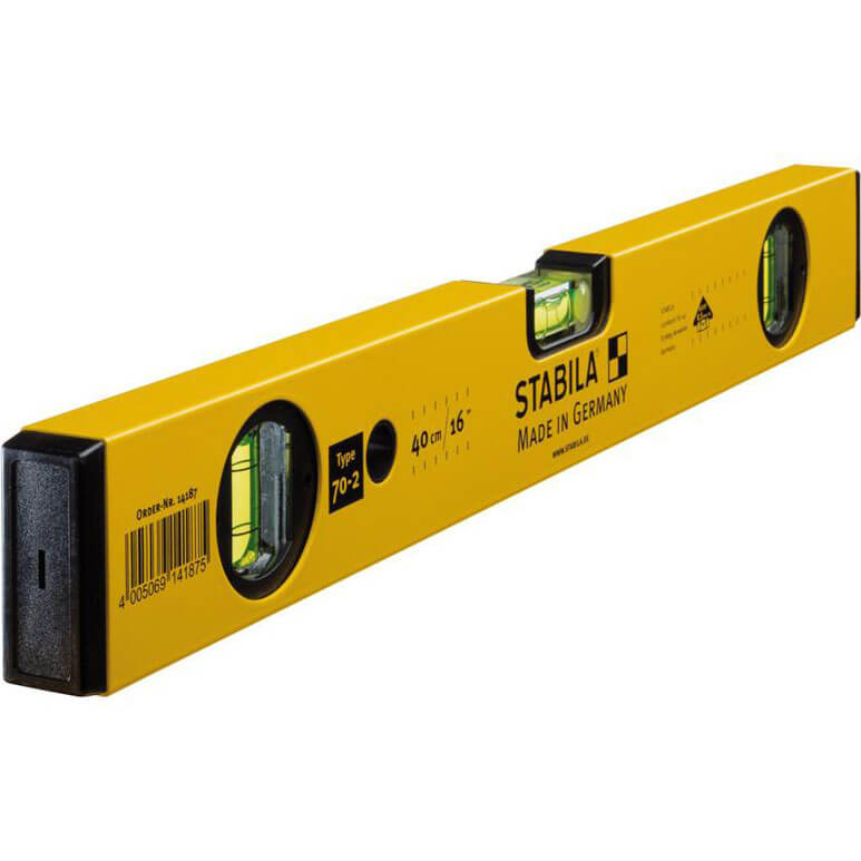 Stabila Type 70-2 Spirit Level (L)0.4M Price Comparisons | Compare The Build