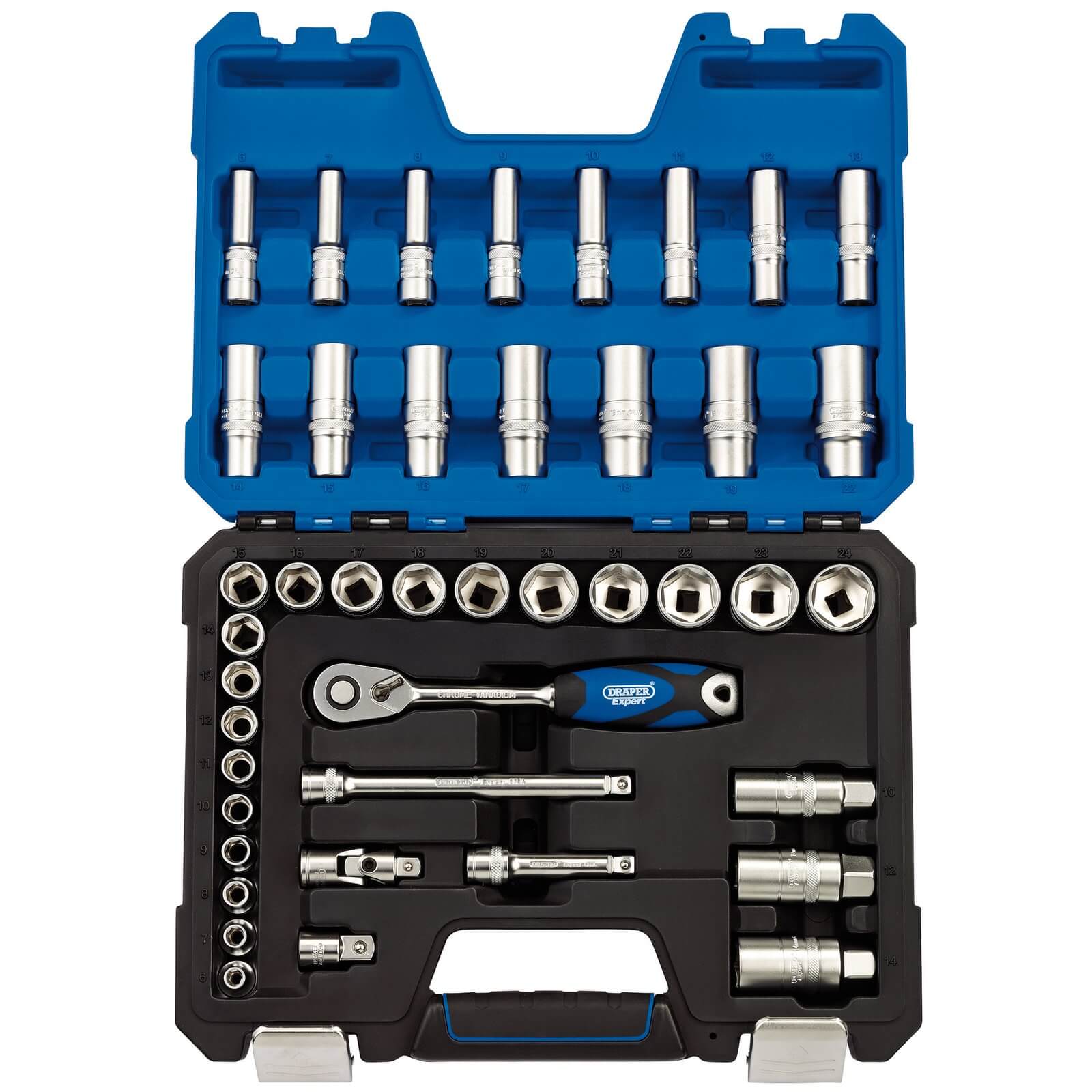 Draper Expert 42 Piece 3/8" Drive Hex Socket Set Metric 3/8" Price Comparisons | Compare The Build