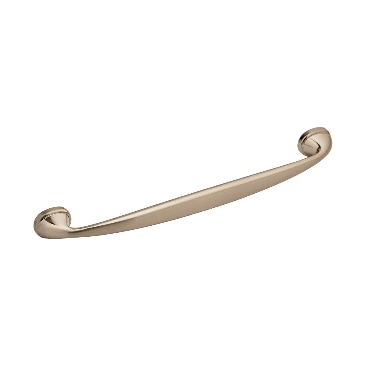 Shaped Cabinet Handle 128mm Brushed Nickel Price Comparisons | Compare The Build