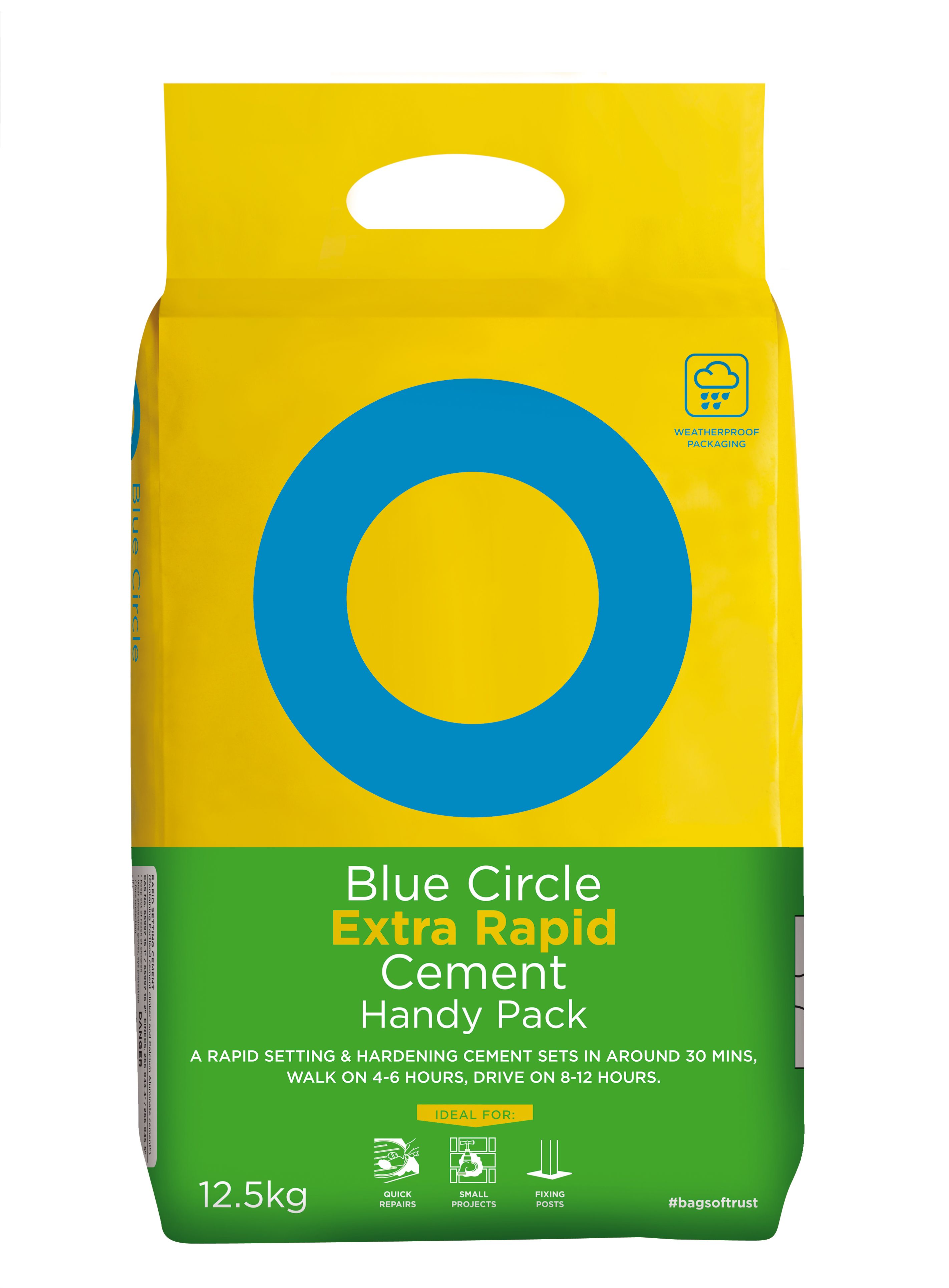 Blue Circle Extra Rapid Cement, 12.5Kg Handy Bag Price Comparisons | Compare The Build