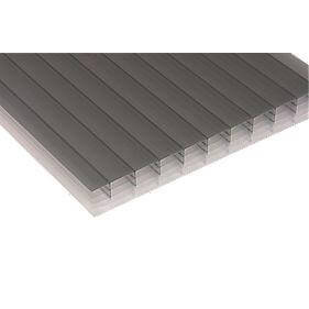 Polycarbonate Sheet Multiwall - 25mm x 700mm x 3.5mtr Bronze/ Opal Price Comparisons | Compare The Build