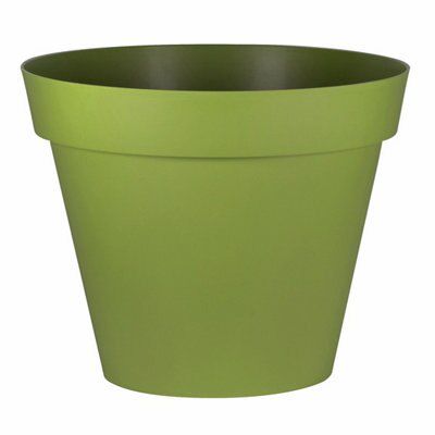 Nurgul Glazed Green Plastic Plant Pot (Dia)100Cm Price Comparisons | Compare The Build