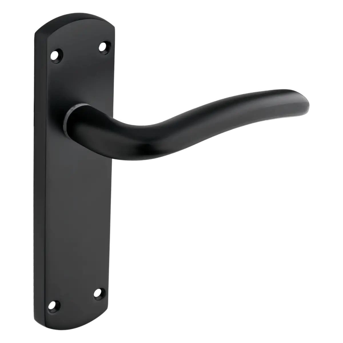 Goodrich Lever Latch Door Handle Matt Black Price Comparisons | Compare The Build