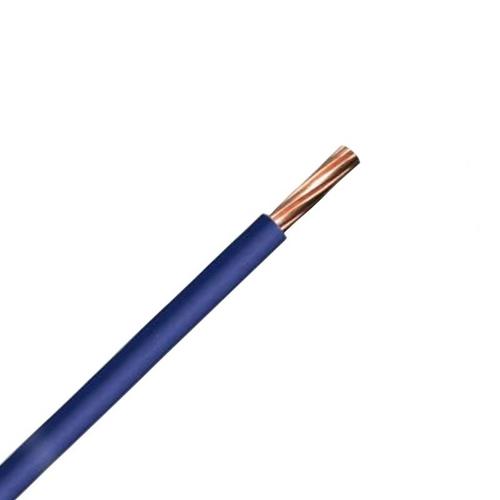 Zexum Blue 10mm 7 Strand 55A Single Core 6491B LSZH (Low Smoke Zero Halogen) Round Power Insulated Conduit Wire - 1 Meter | Compare The Build