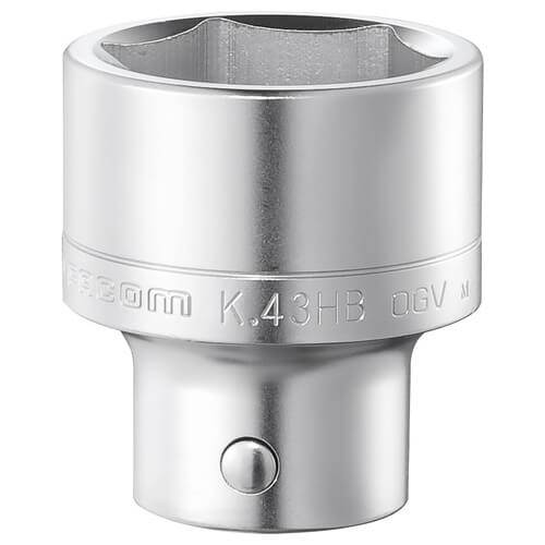 Facom 3/4" Drive Quick Release Hexagon Socket Metric 3/4" 33mm | Compare The Build