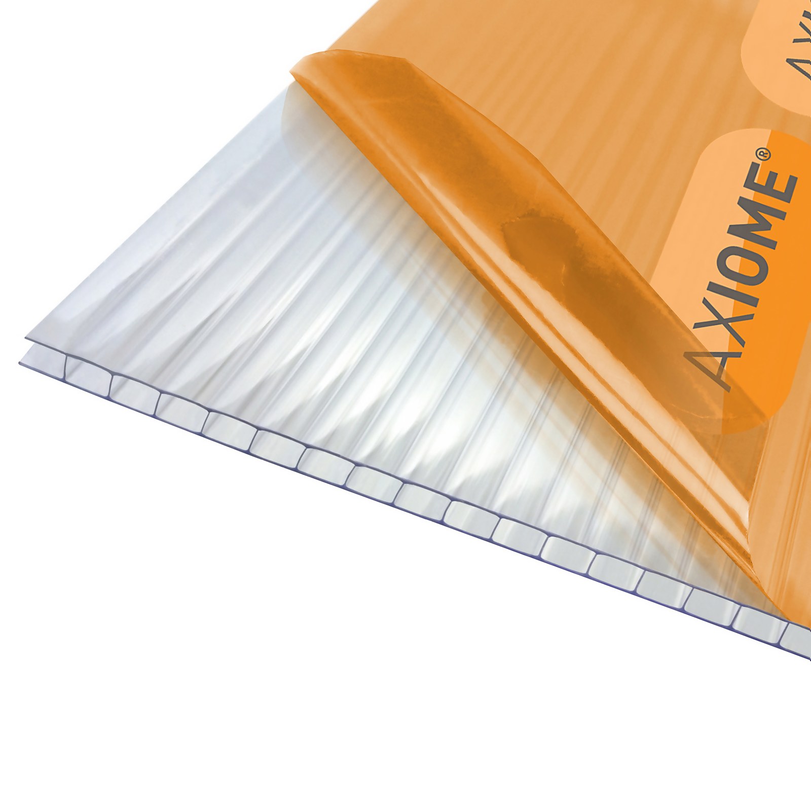 Axiome® Clear 4mm Twinwall Glazing Sheets  2100W x 1000L mm Price Comparisons | Compare The Build