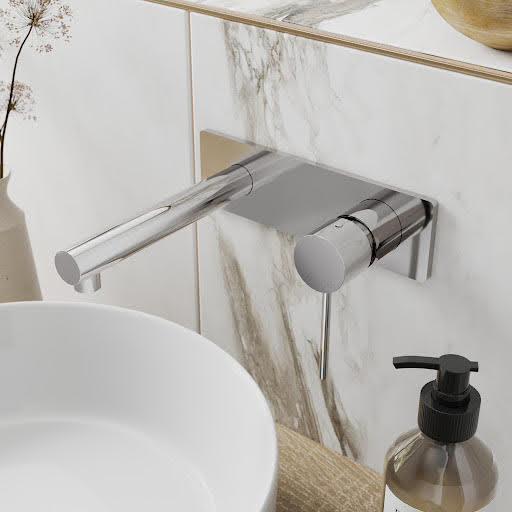 Vitusso Argenta Wall Mounted Basin Tap - Chrome Price Comparisons | Compare The Build