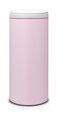 Brabantia Round Pink & White Metal Round Kitchen Touch Top Bin, 30L Price Comparisons | Compare The Build