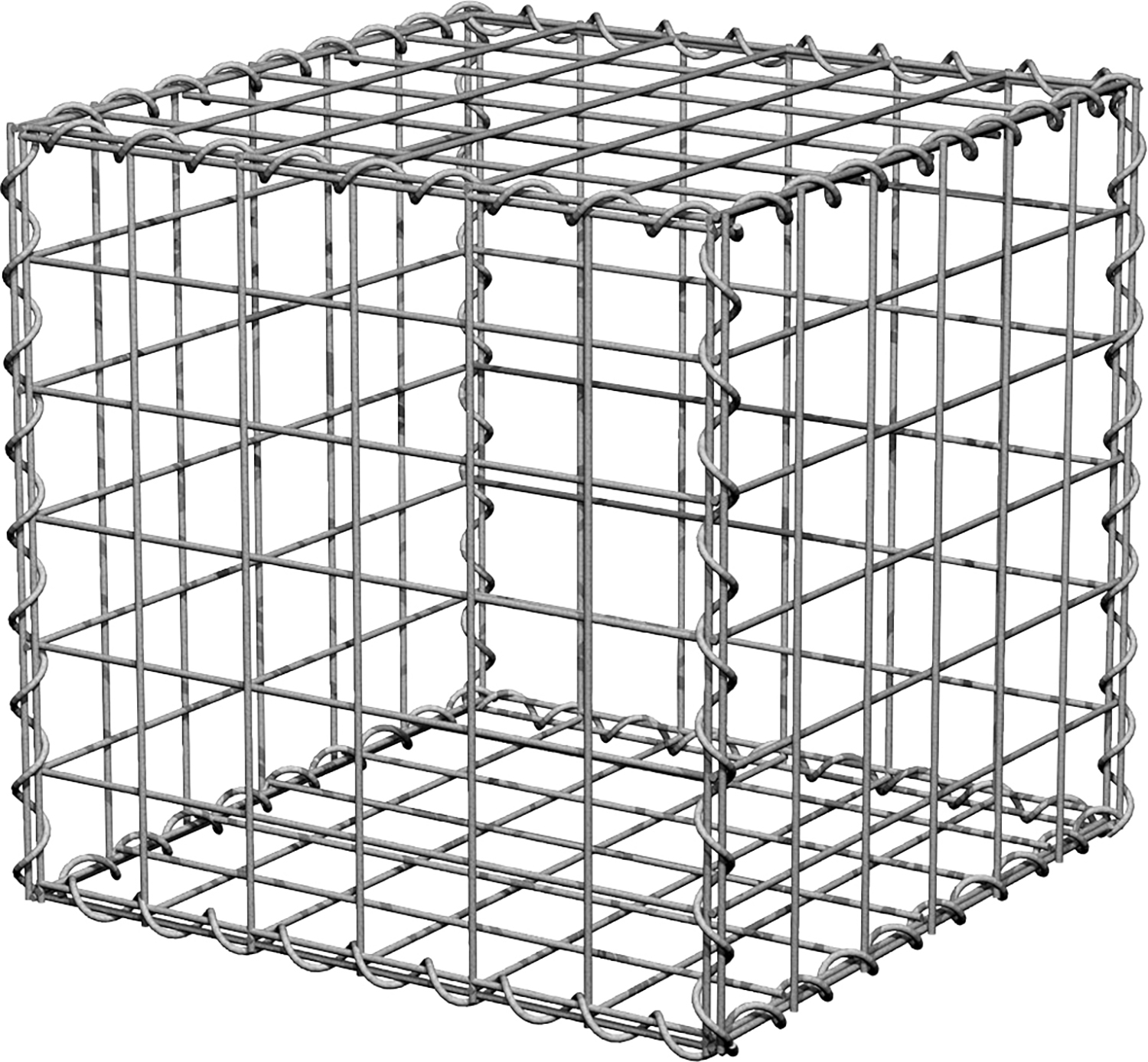 Gabion 450mm Cube Wire Basket | Compare The Build