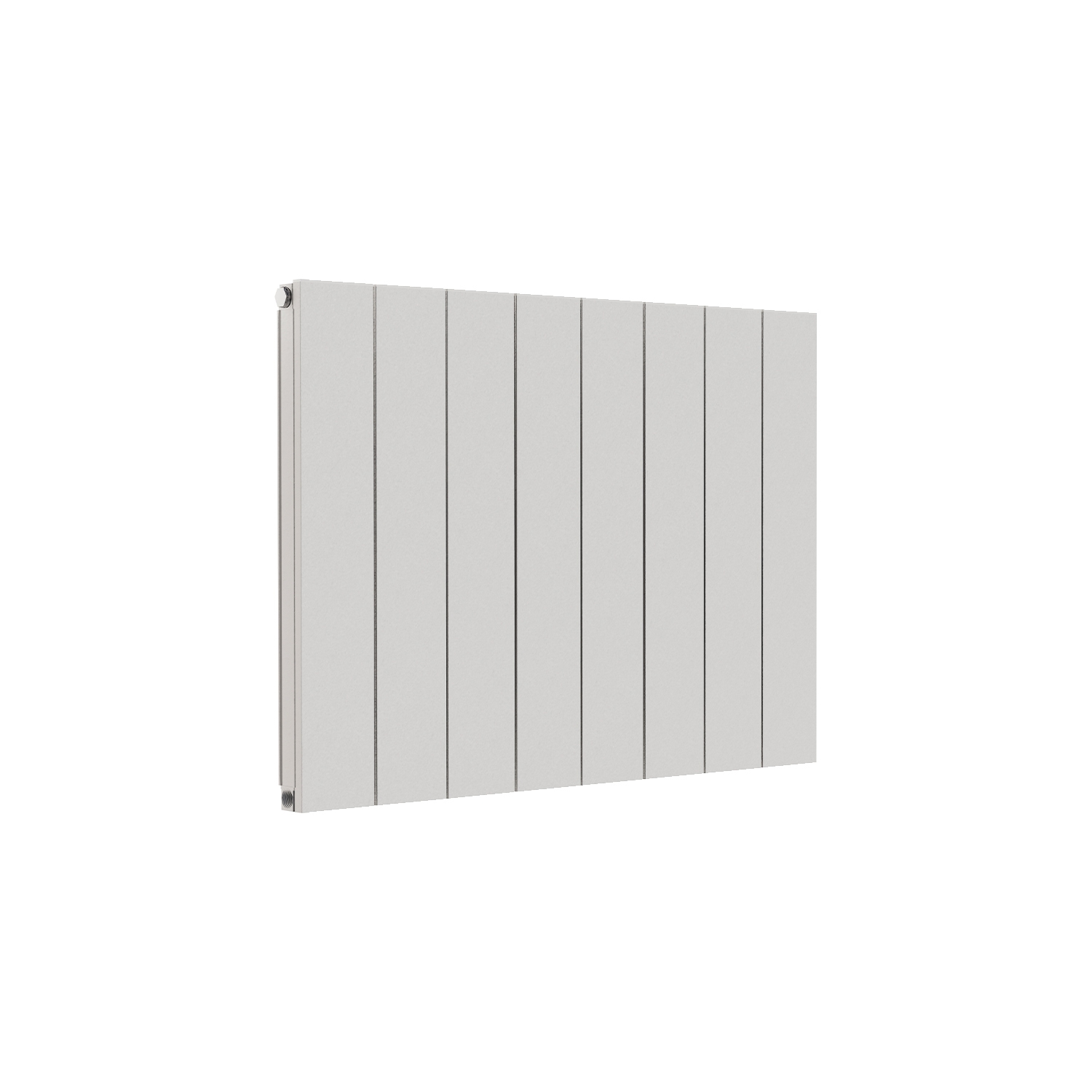 Towelrads Ascot Aluminium Horizontal Radiator, White, 600mm x 817mm | Compare The Build