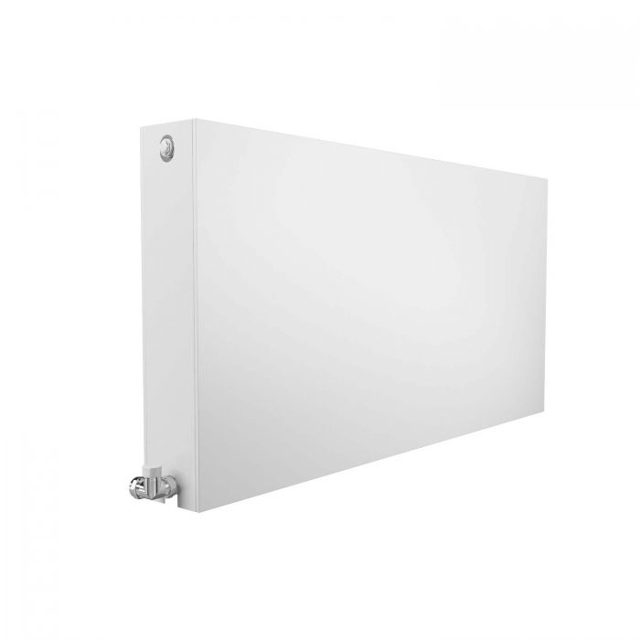 Apollo Milano Horizontal Deep Flat Panel Radiator, White, 600mm x 1200mm Price Comparisons | Compare The Build