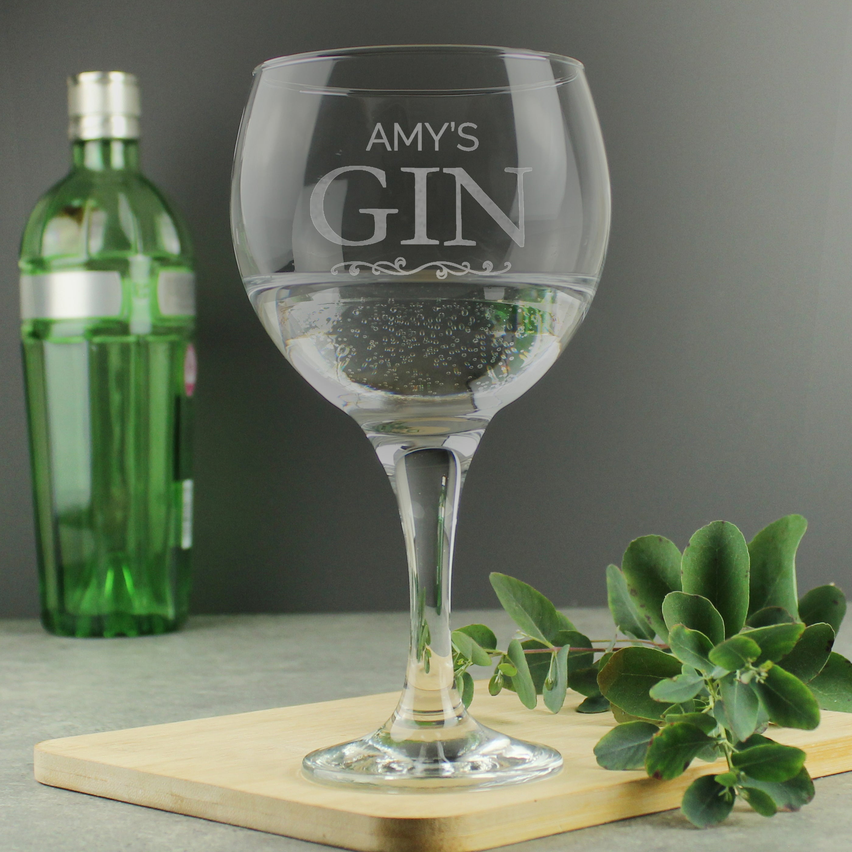 Personalised Gin Balloon Glass Clear Price Comparisons | Compare The Build