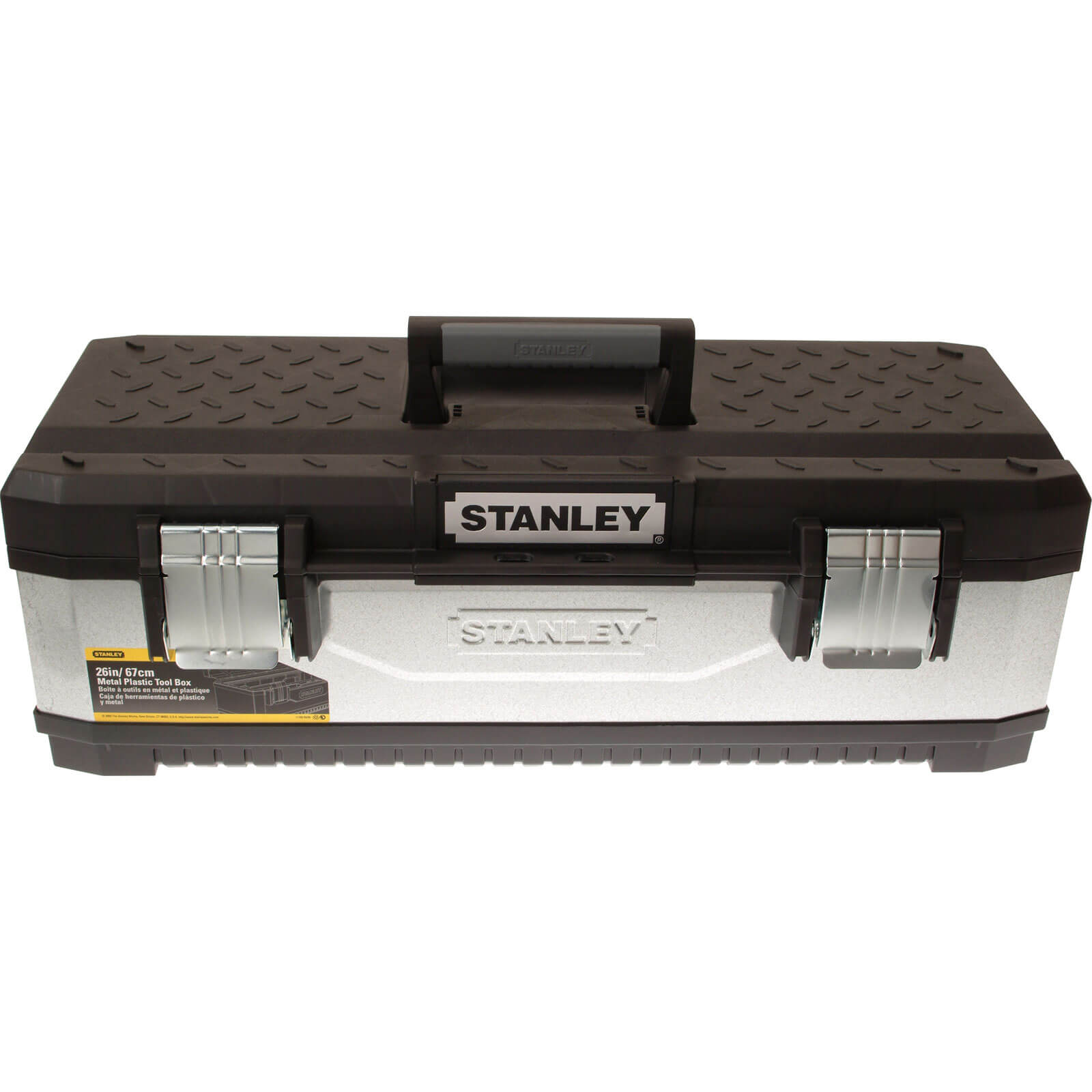 Stanley Galvanised Metal Tool Box 650mm Price Comparisons | Compare The Build