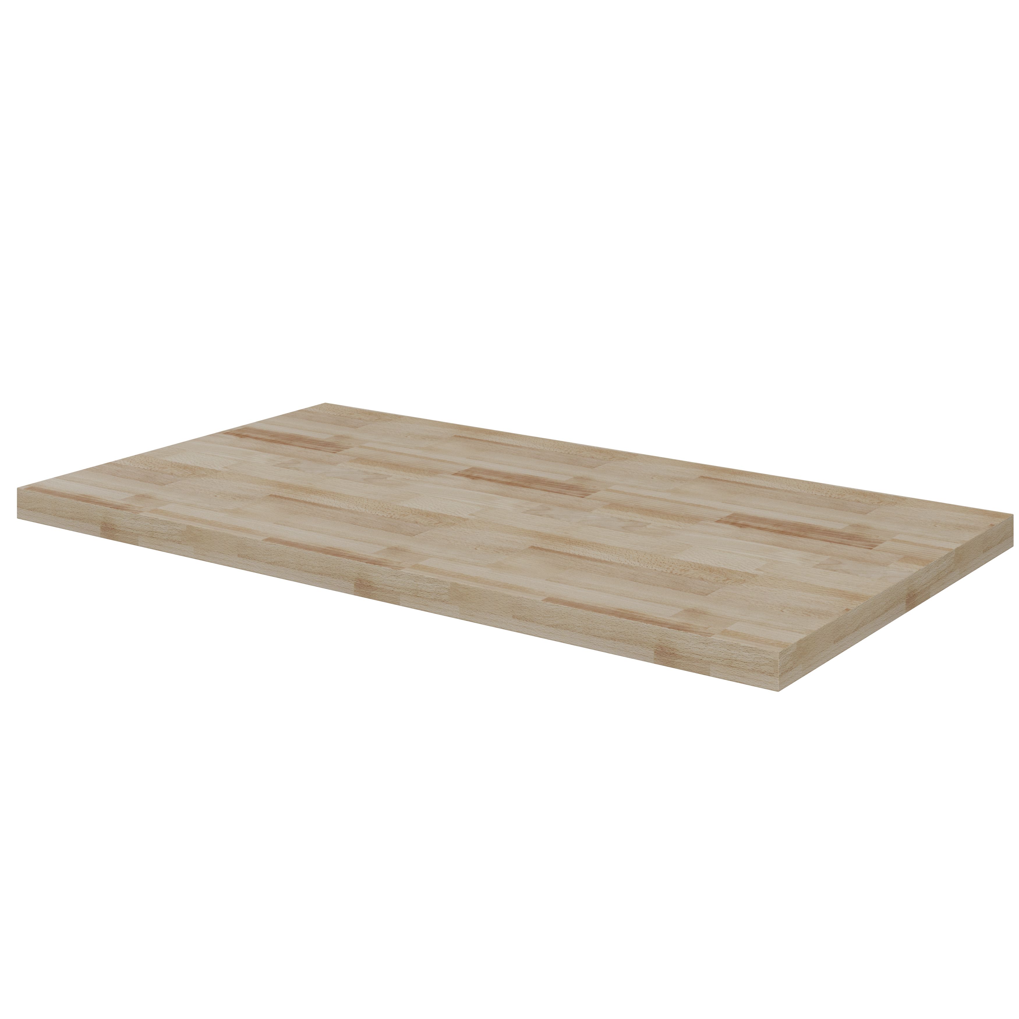 GoodHome Hartland Natural Straight Oak Bathroom Worktop 2.7Cm X 45.5Cm X 80.5Cm Price Comparisons | Compare The Build