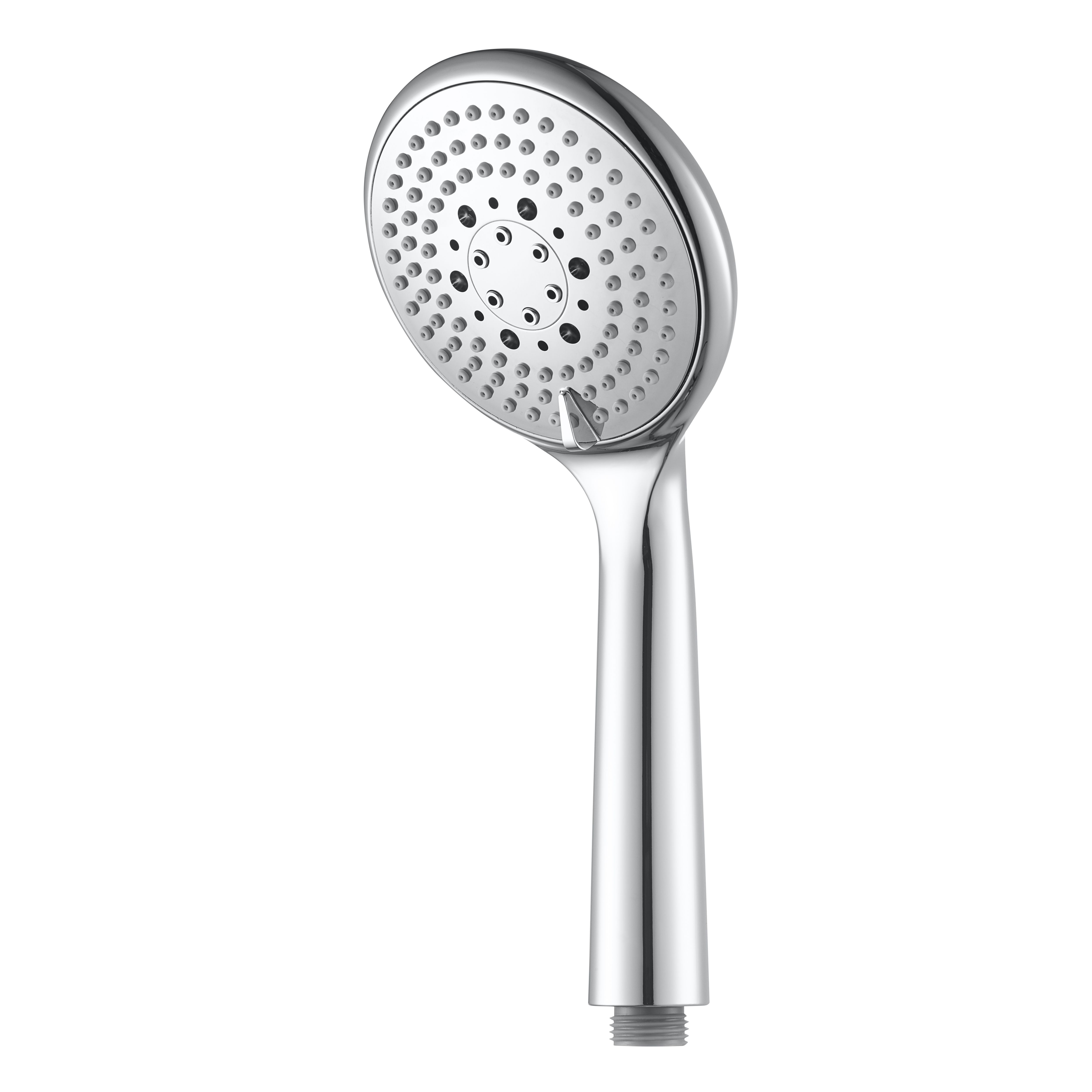 GoodHome Cavally 3-Spray Pattern Chrome Effect Shower Head Price Comparisons | Compare The Build