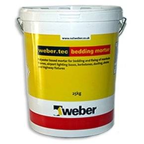 Weber Weber.tec Bedding Mortar Mortar Grey 25kg Price Comparisons | Compare The Build