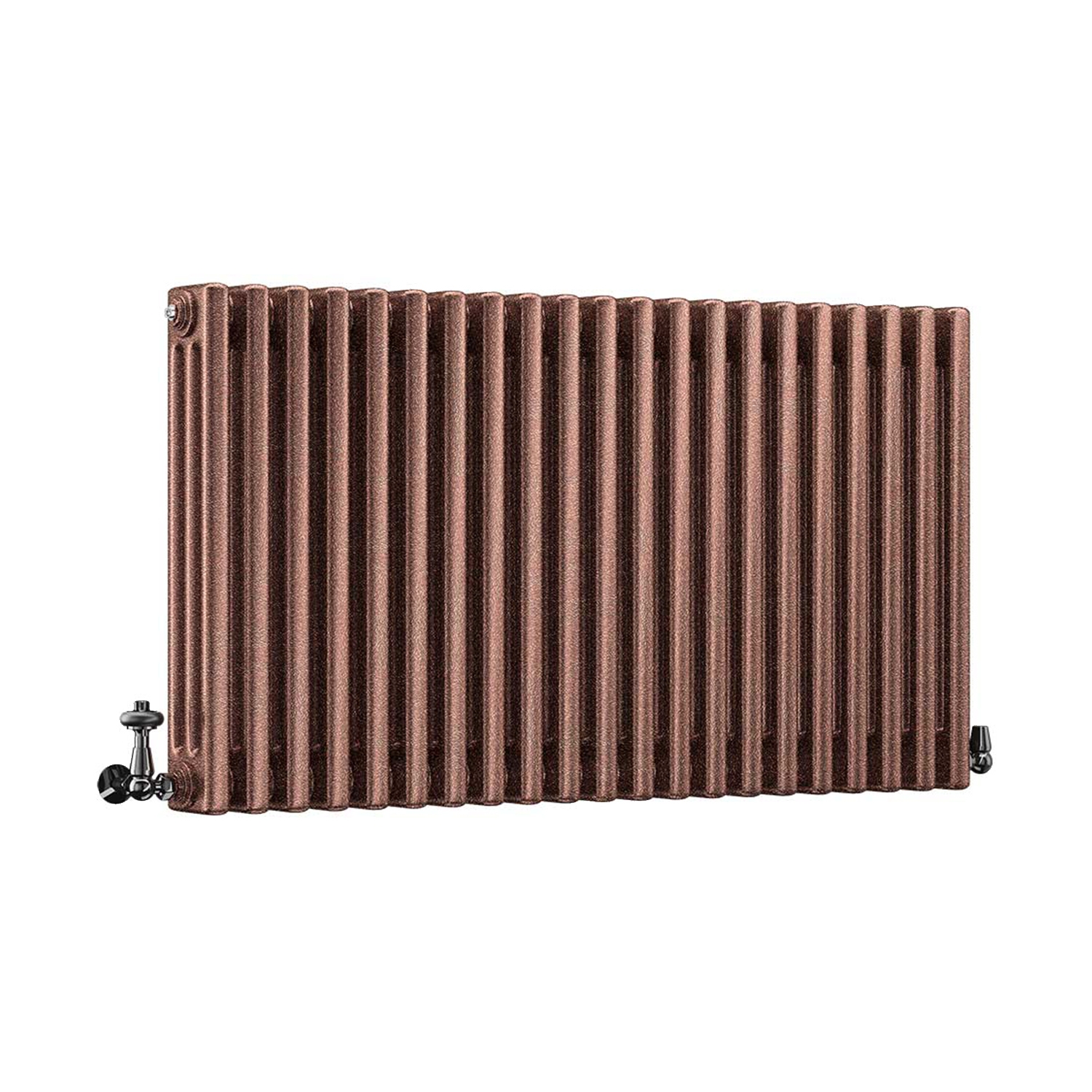 DQ Modus 3 Column Horizontal Radiator, Historic Copper, 600mm x 1220mm Price Comparisons | Compare The Build