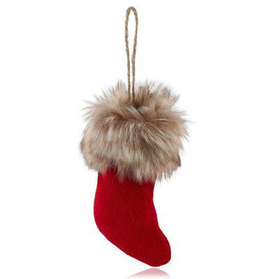 Red Knitted Stocking Decoration Price Comparisons | Compare The Build