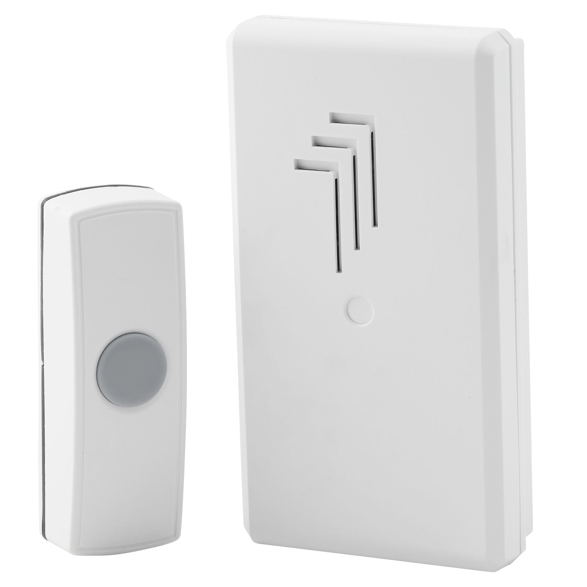 White Wireless Door Chime Kit | Compare The Build