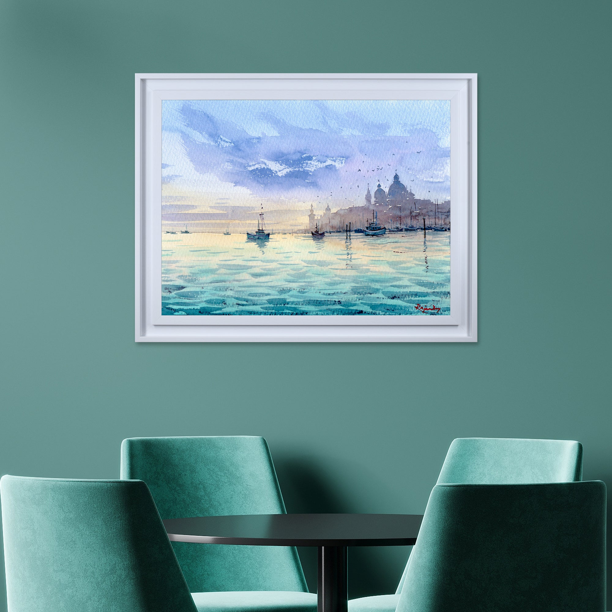 The Art Group Venice From Boat Framed Print MultiColoured | Compare The Build