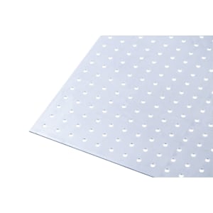 Wickes Metal Perforated Round Hole 4.5mm Uncoated Aluminium Sheet - 250 x 500mm Price Comparisons | Compare The Build