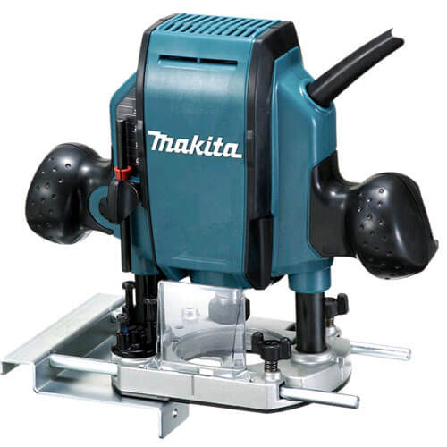 Makita RP0900X 1/4" or 3/8" Plunge Router 240v | Compare The Build