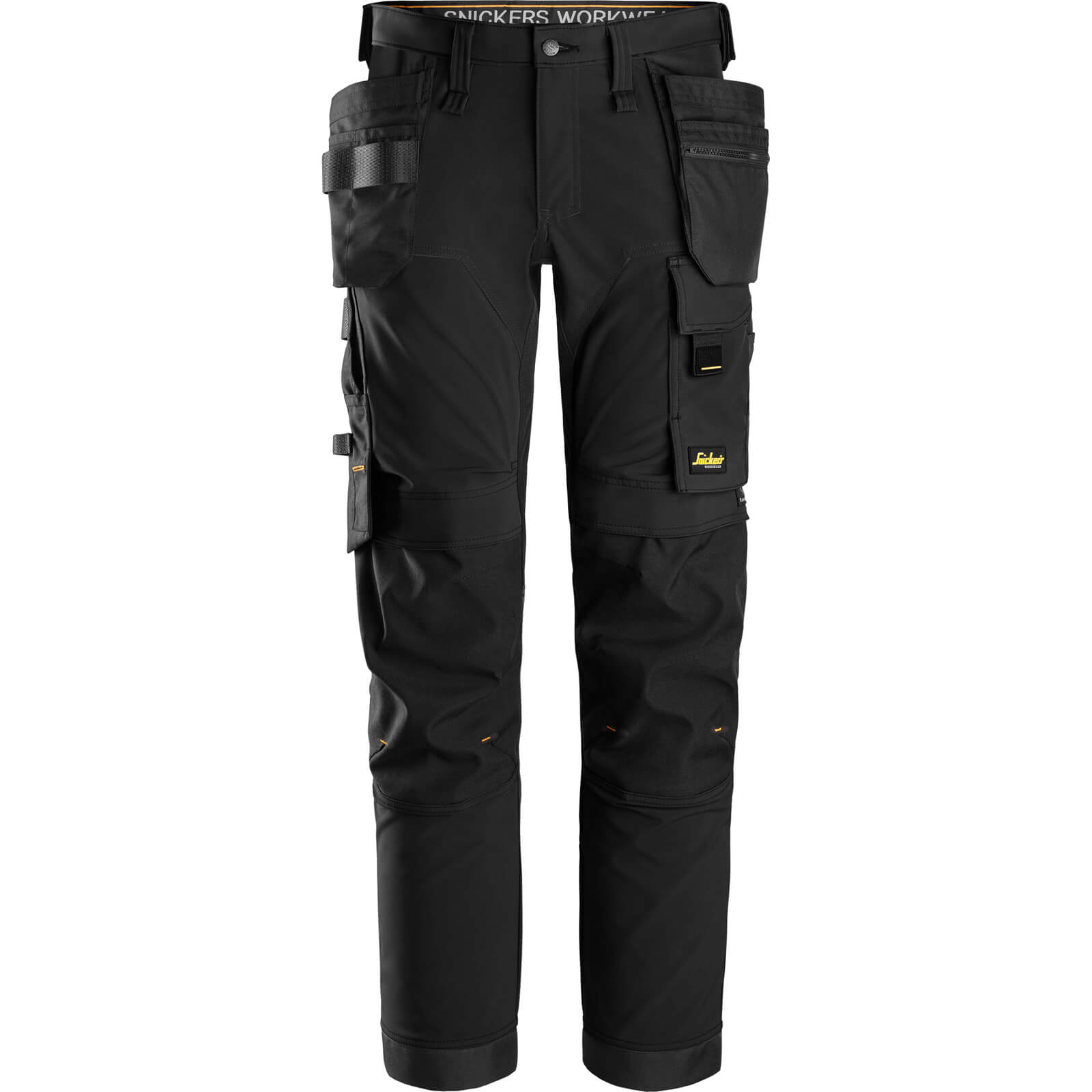 Snickers 6275 Mens Allround Work 4 Way Stretch Holster Pocket Work Trousers Black 35" 30" Price Comparisons | Compare The Build