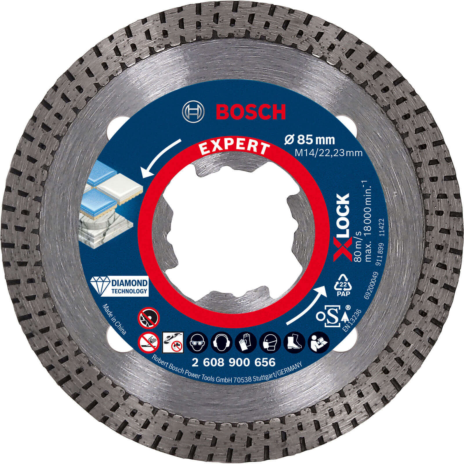 Bosch Expert X Lock Best Diamond Cutting Disc for Hard Ceramics 85mm 1.6mm 22mm Price Comparisons | Compare The Build