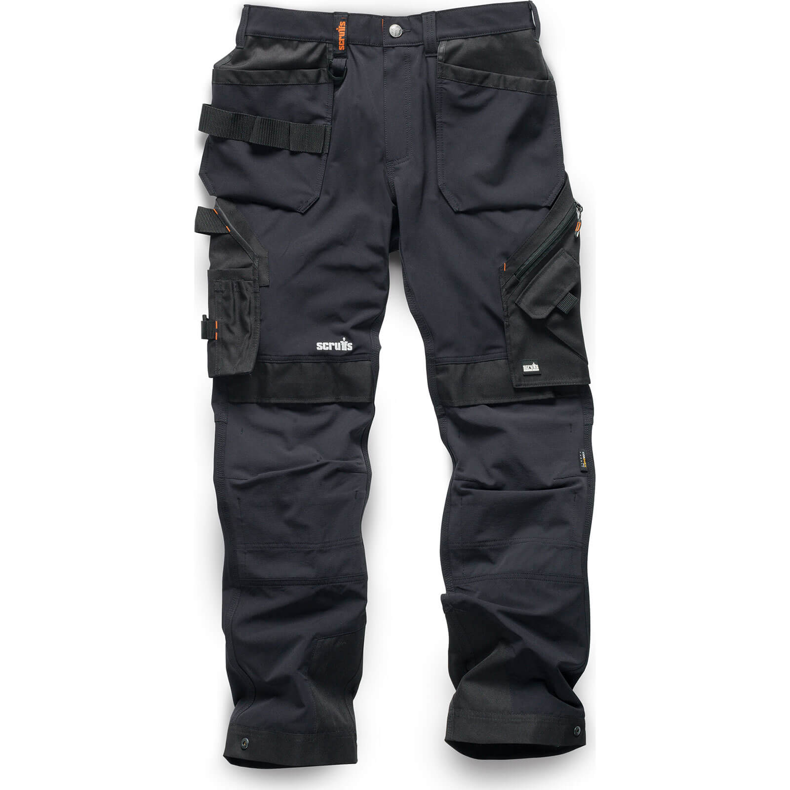 Scruffs Pro Flex Plus Holster Trouser Black 36" 32" Price Comparisons | Compare The Build